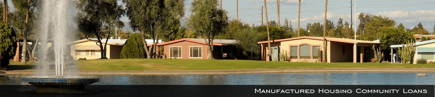 Manufactured Housing Community Loans